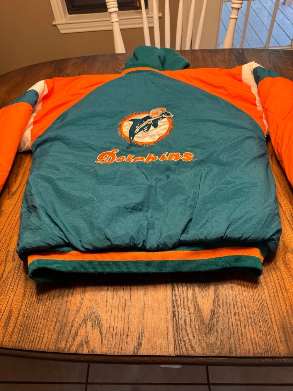 Vintage Miami Dolphins Stadium Apparel Youth Large Jacket